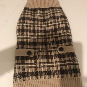 Turtleneck dog sweater